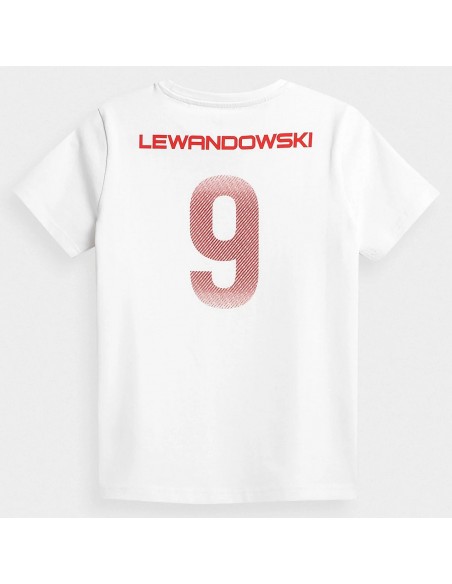 Koszulka kibicowska dziecięca LEWANDOWSKI 4F RJL21 JTSM950