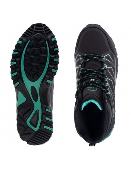 Buty trekkingowe damskie ELBRUS MABBY black/biscay green