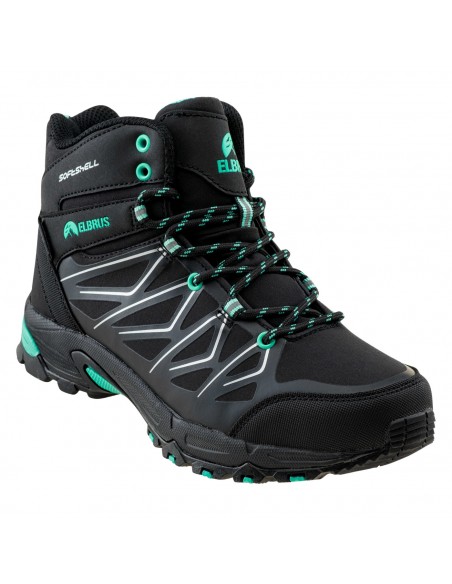 Buty trekkingowe damskie ELBRUS MABBY black/biscay green