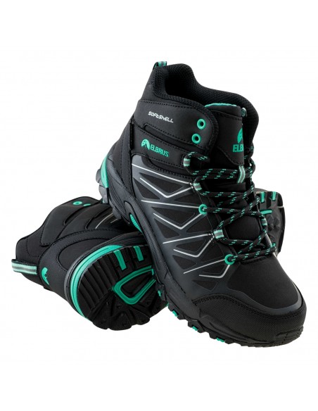 Buty trekkingowe damskie ELBRUS MABBY black/biscay green