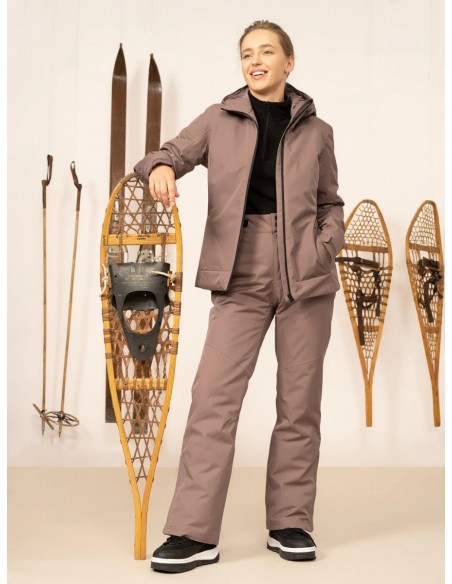Spodnie narciarskie damskie 4F OTHAW22TFTRF028 81S