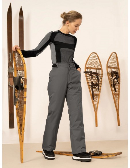 Spodnie narciarskie damskie 4F OTHAW22TFTRF029 24S
