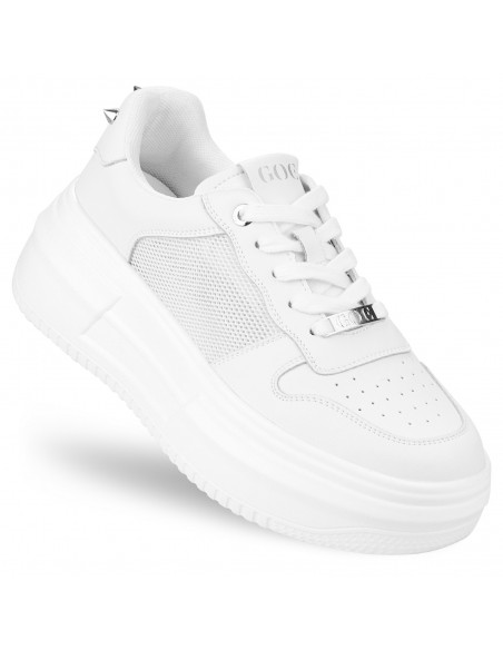 Buty sportowe damskie GOE LL2N4060 WHITE