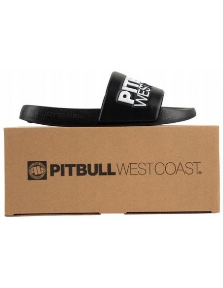 Klapki PIT BULL TNT black/white