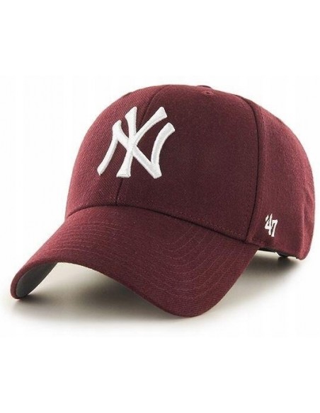 Czapka z daszkiem '47 NY YANKEES dark maroon B-MVP17WBV-KMA