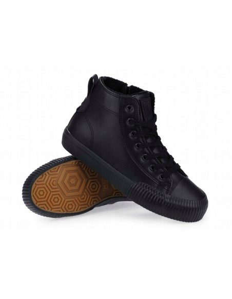 Buty damskie zimowe ocieplane trampki BIG STAR MM274020