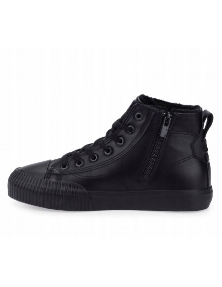 Buty damskie zimowe ocieplane trampki BIG STAR MM274020