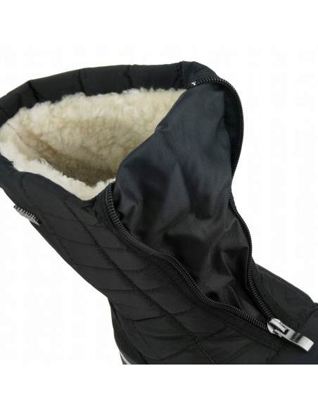 Buty damskie zimowe śniegowce PROGRESS 22-129