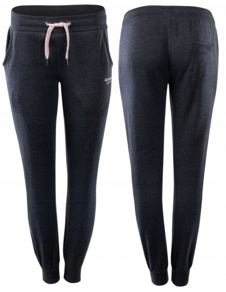 Spodnie damskie dresowe HI-TEC LADY MELIAN grey/pink