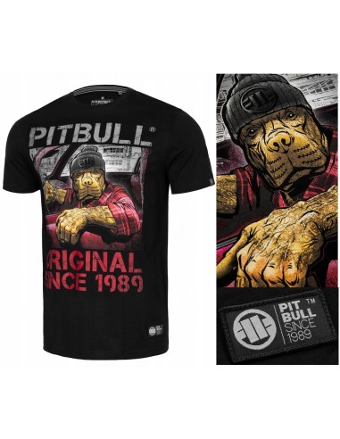 Koszulka męska PIT BULL DRIVE black