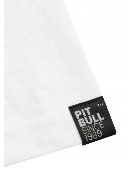 Koszulka męska PIT BULL SMALL LOGO biały