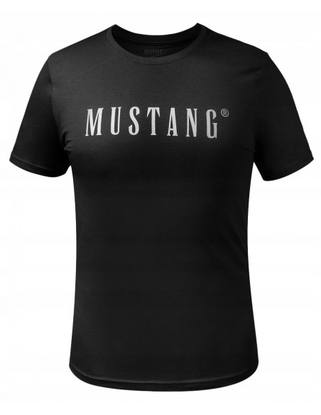 Koszulka męska bawełniana MUSTANG 4222-2100-400 czarny