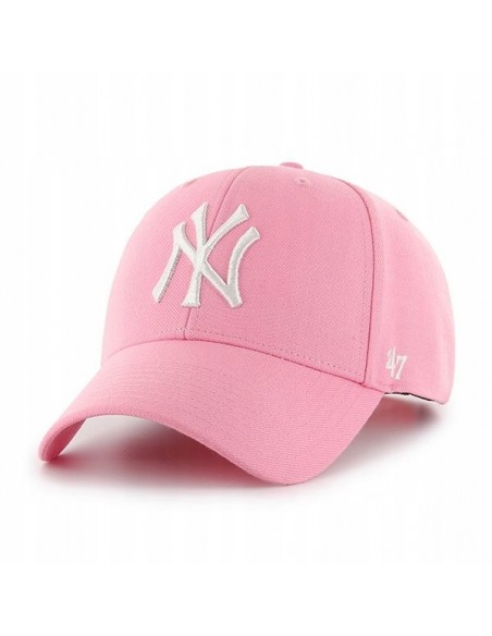 Czapka z daszkiem '47 NY YANKEES B-MVPSP17WBP-RS różowa