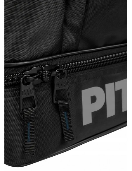 Torba sportowa podróżna bagaż PIT BULL BIG DUFFLE LOGO 2 TNT czarna/granat