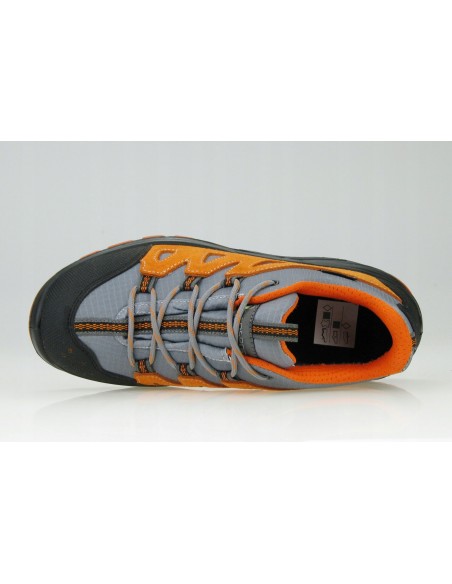 Buty damskie dziecięce skórzane trekkingowe GARSPORT ONE TEX LOW CHILD grey/orange