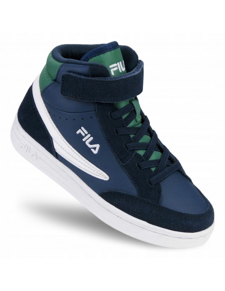 Buty młodzieżowe dziecięce wysokie FILA CREW FFK0122