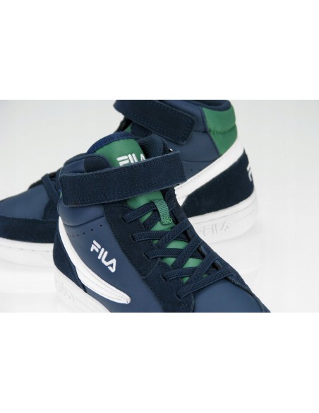 Buty młodzieżowe dziecięce wysokie FILA CREW FFK0122