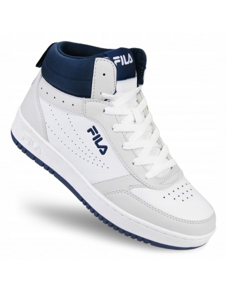 Buty młodzieżowe damskie wysokie FILA REGA navy