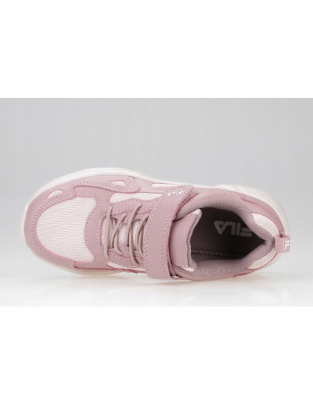 Buty dziecięce sportowe  FILA VENTOSA velcro kids mauve chalk