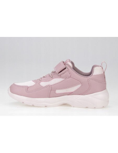 Buty dziecięce sportowe  FILA VENTOSA velcro kids mauve chalk