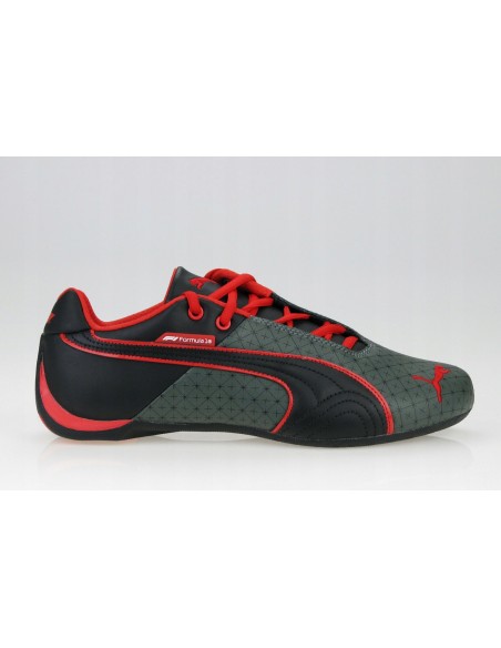 Buty męskie sportowe skórzane PUMA FERRARI 30828001