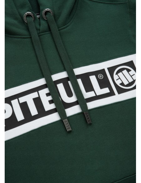 Bluza męska z kapturem PIT BULL SHERWOOD green