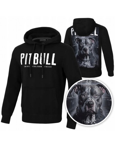 Bluza męska z kapturem PIT BULL...