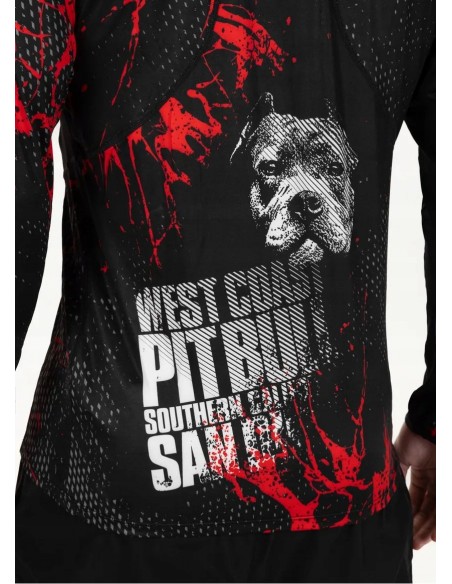 Longsleeve męski PIT BULL MESH blood dog 2 black