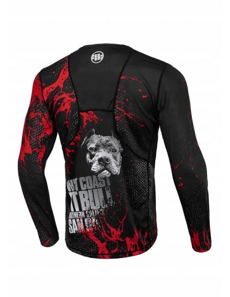 Longsleeve męski PIT BULL MESH blood dog 2 black