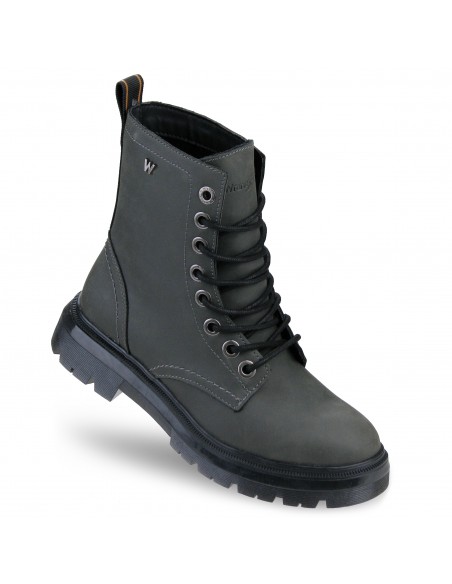 Buty damskie zimowe botki trapery WRANGLER DAKOTA pewter