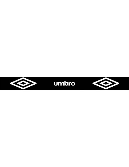 Bokserki męskie majtki zestaw UMBRO 2-pack czerwony/czarny