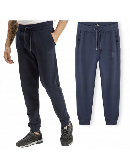 Spodnie męskie dresowe joggery CROSS JEANS 49064-001