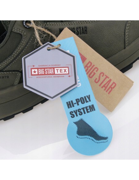 Buty męskie trekkingowe z membraną BIG STAR OO174367