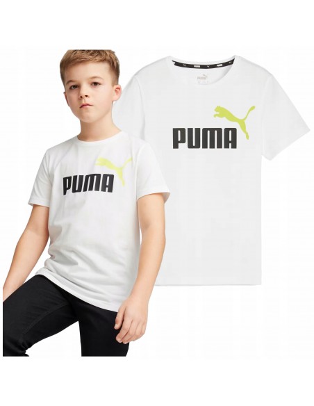 Koszulka dziecięca bawełniana PUMA COL LOGO 586985 32