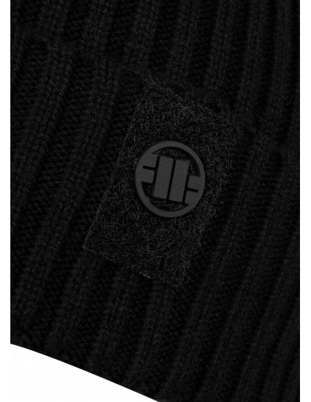 Czapka zimowa uniwersalna PIT BULL BEANIE VELCRO LOGO