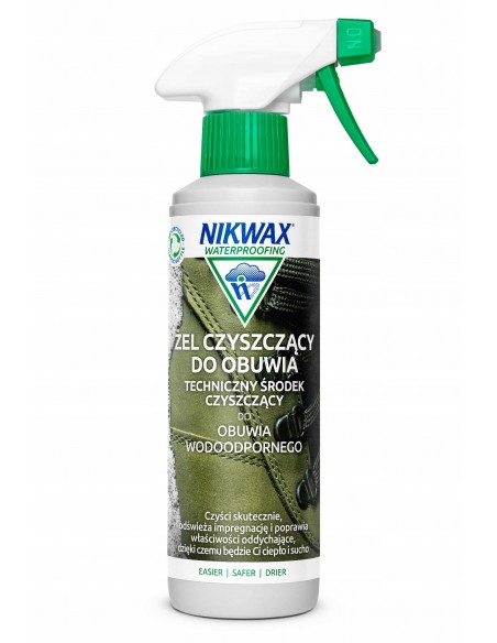 Żel czyszczący do obuwia NIKWAX FOOTWEAR Cleaning Gel SPRAY 300ml