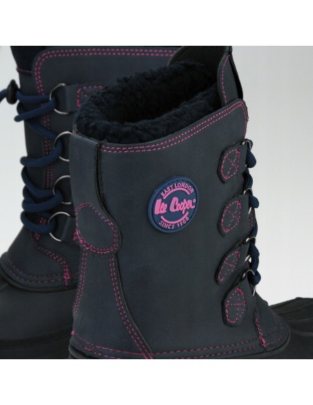 Buty dziecięce zimowe śniegowce LEE COOPER LCJ-24-44-2843K