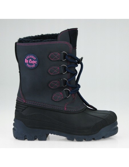 Buty dziecięce zimowe śniegowce LEE COOPER LCJ-24-44-2843K