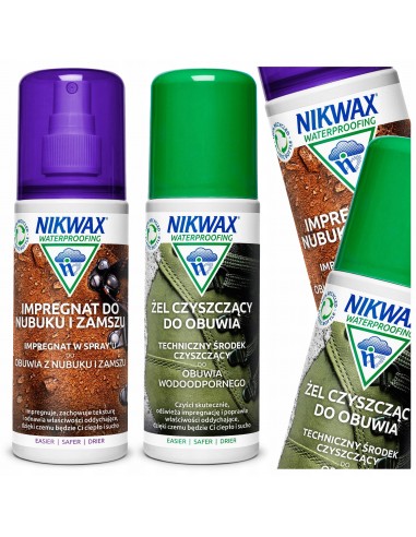 NIKWAX zestaw FOOTWEAR GEL/NUBUCK...