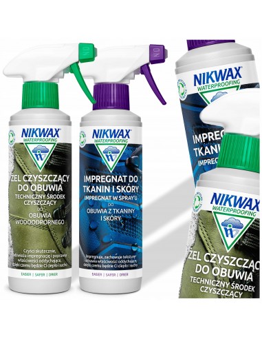 NIKWAX zestaw FOOTWEAR GEL...