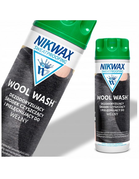 NIKWAX BASE WASH 300ml środek piorący do wełny kaszmiru i odzieży merino