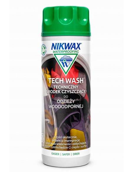 NIKWAX zestaw TECH WASH/POLAR PROOF pranie i integracja polarów 2x300ml