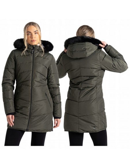 Kurtka damska parka puchowa zimowa DARE2B DWP538 L7Z