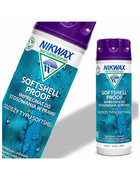 NIKWAX SOFTSHELL PROOF Wash-In impregnat do odzieży softshell 300ml