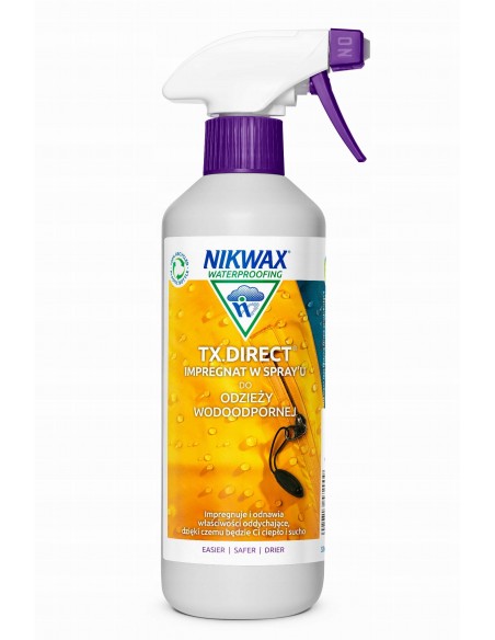 NIKWAX TX.DIRECT SPRAY-ON 500ml impregnat do odzieży z membranami