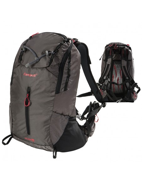 Plecak CAMPUS POLARIS 37 grafit-czerw