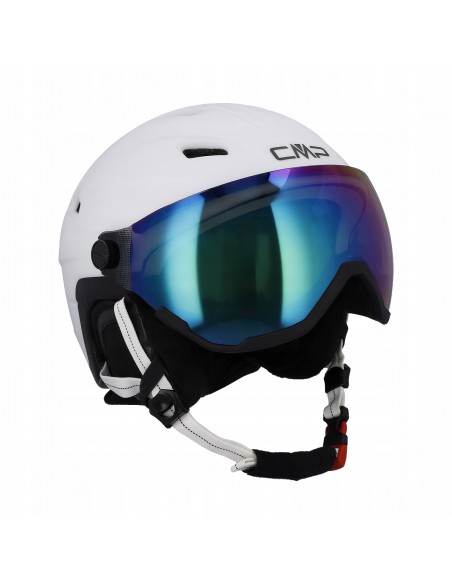 Kask narciarski snowboardowy z szybą CMP 38B4697/00XS biały