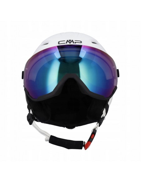 Kask narciarski snowboardowy z szybą CMP 38B4697/00XS biały