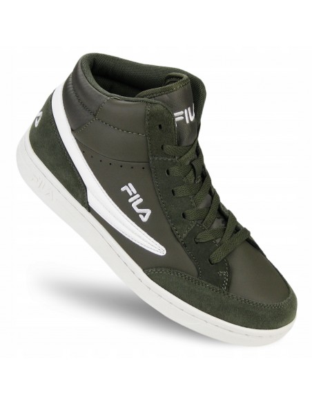 Buty dziecięce sportowe wysokie FILA CREW mid teens FFT0069 60017