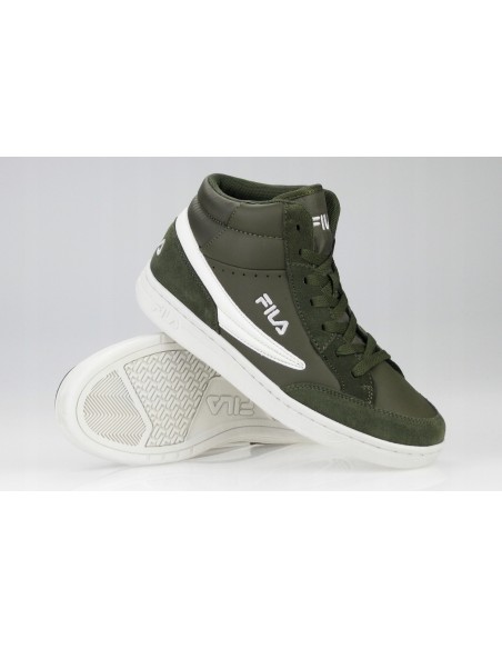 Buty dziecięce sportowe wysokie FILA CREW mid teens FFT0069 60017